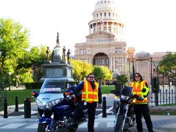 Barry  Cindee in front of capitol